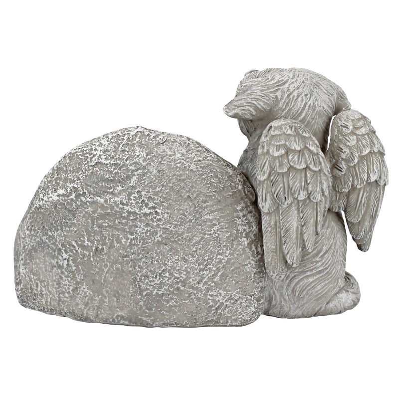 Design Toscano QL593931 Forever in Our Hearts Memorial Dog Statue,greystone - Image 3
